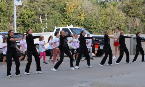 Kids participating in fitness activities